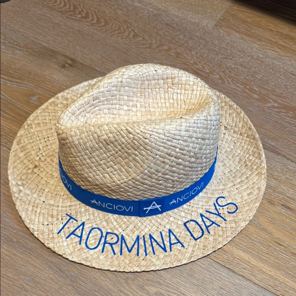 Taormina Anciovi Straw Hat – from the  Four Seasons “White Lotus” Hotel
